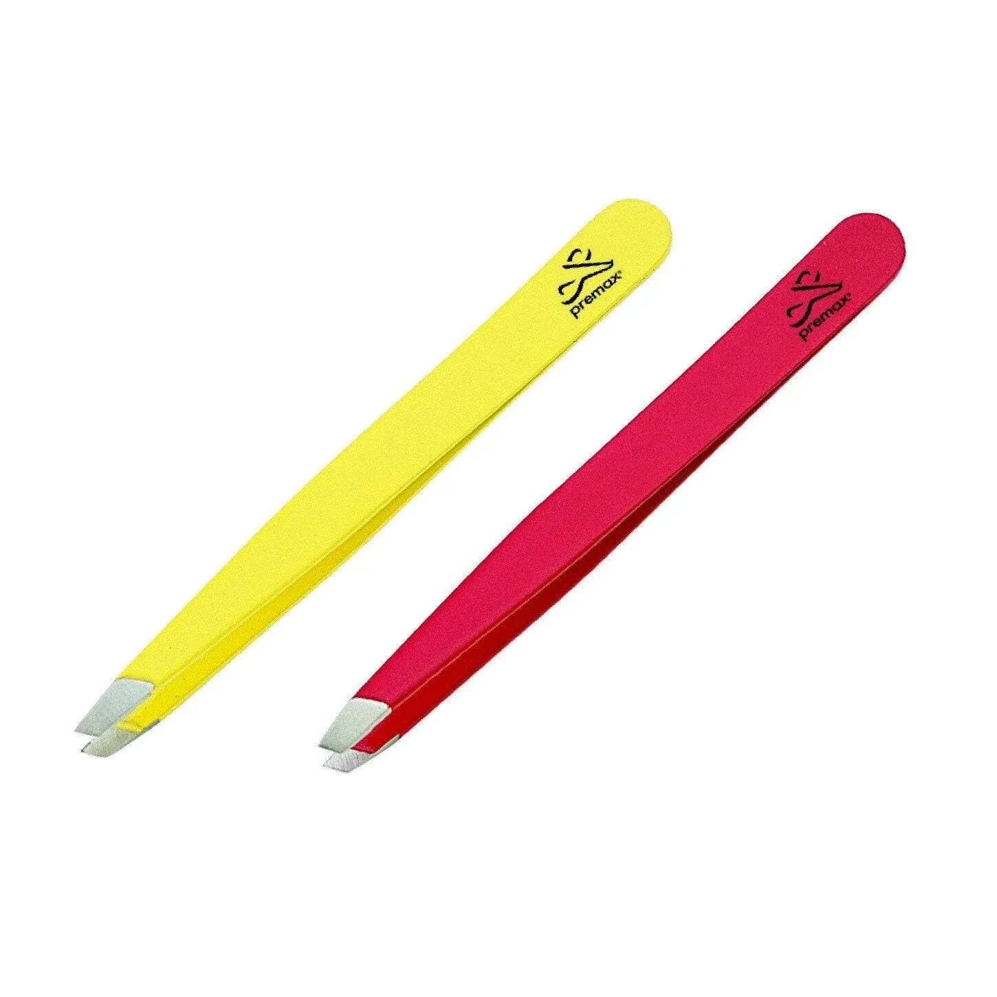 Pinza Inox Punta Recta 9 cm Rojo