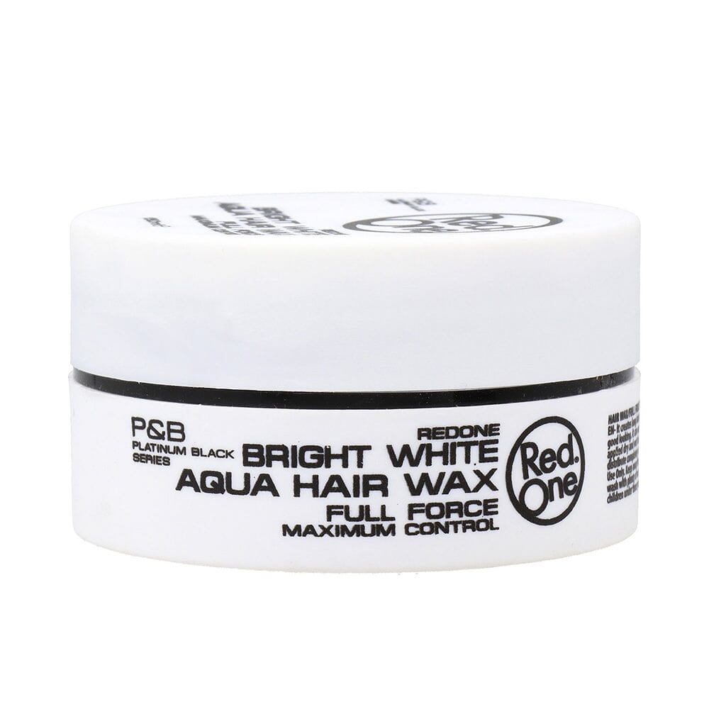 Bright White Aqua Hair Wax Full Force Cera 150 ml