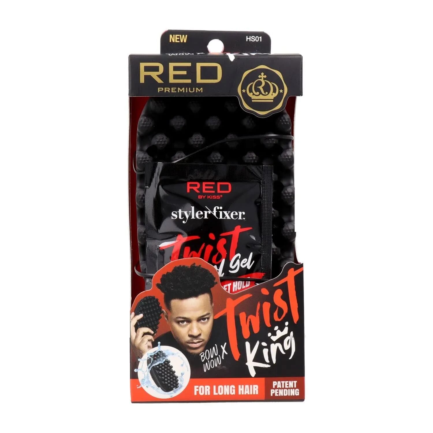 Premium Twist King Peine Goma