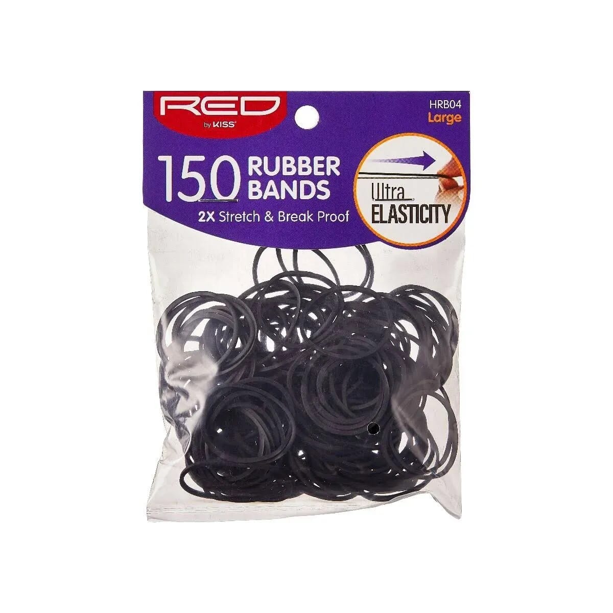 Rubber Band Large Gomas De Cabello 150 Uds