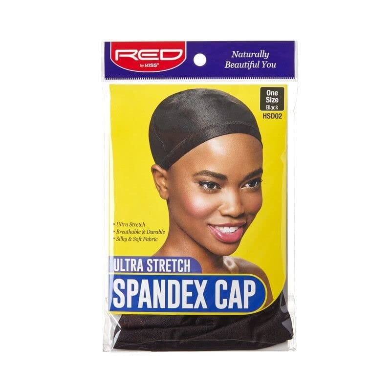 Ultra Stretch Spandex Cap Black