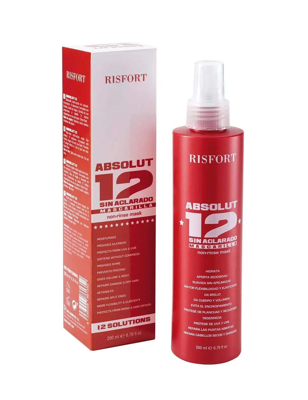 Absolut 12 Mascarilla Sin Aclarado 200 ml