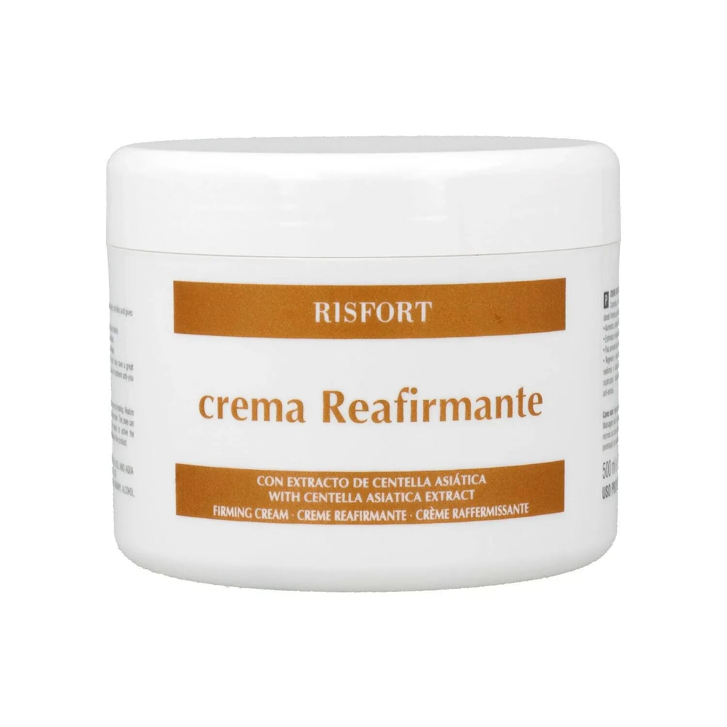 Crema Reafirmante Con Extracto de Centella Asiática 500 ml