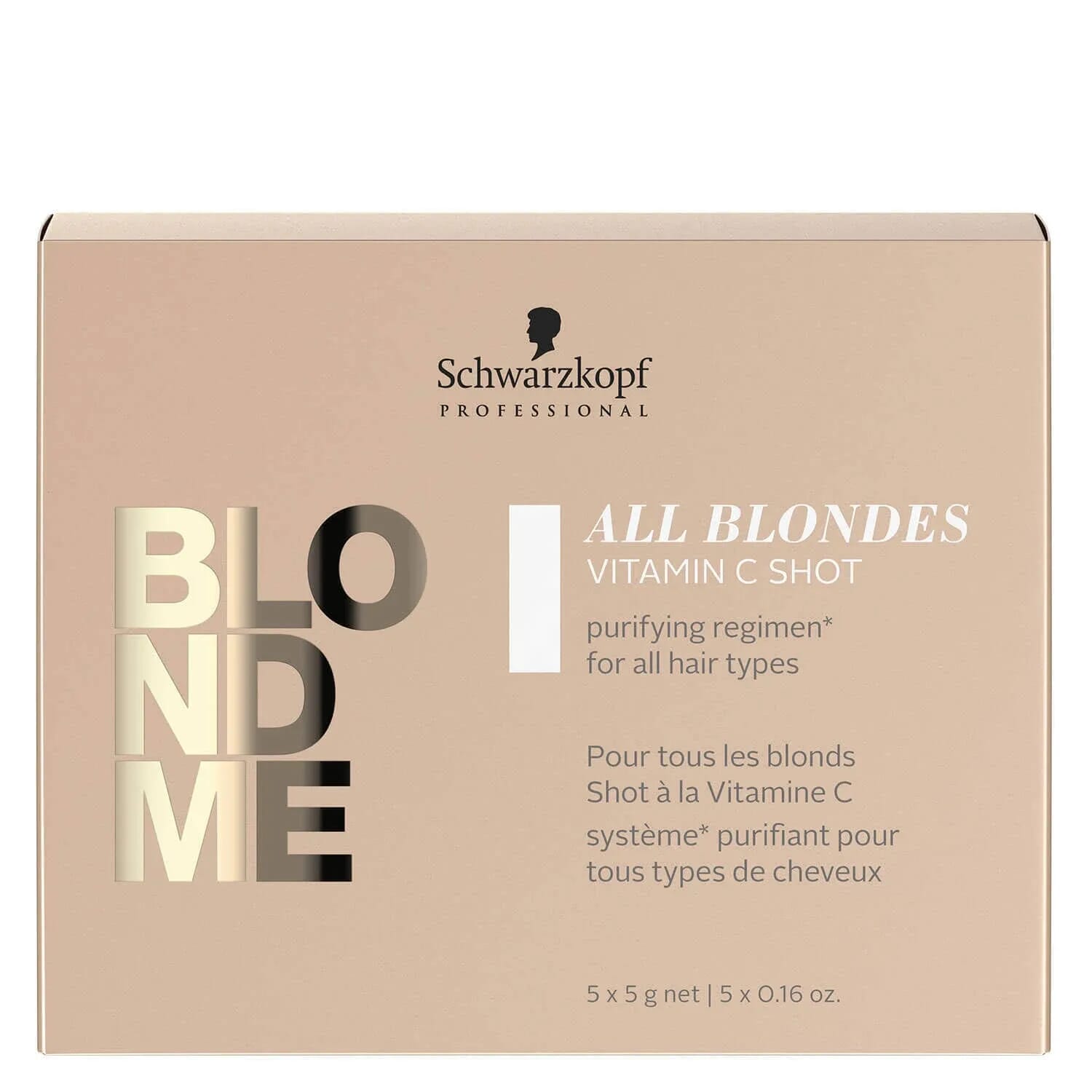 Blondme Keratin Restore All Blondes Shot Detox 5 Uds