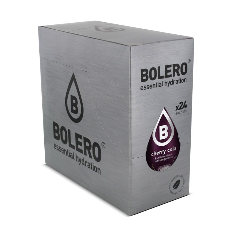 BOLERO CEREZA COLA (CON STEVIA) 24 Sobres de 9g