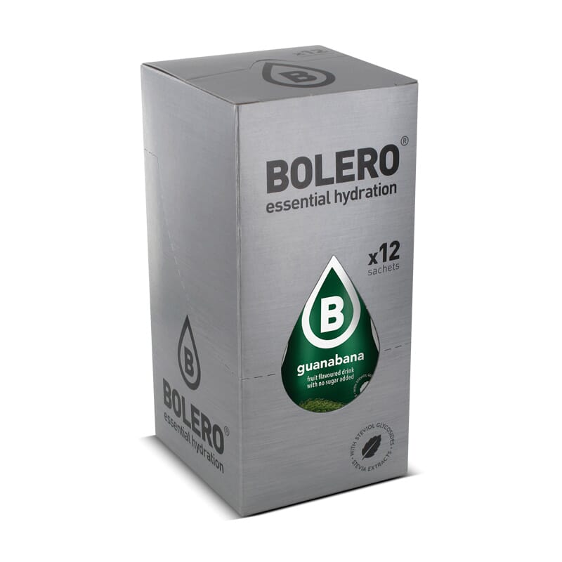 BOLERO GUANABANA (CON STEVIA) 12 Sobres de 9g 