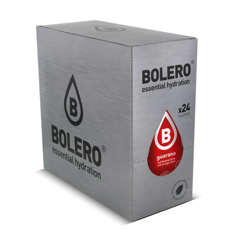 BOLERO GUARANA (CON STEVIA) 24 Sobres de 9g