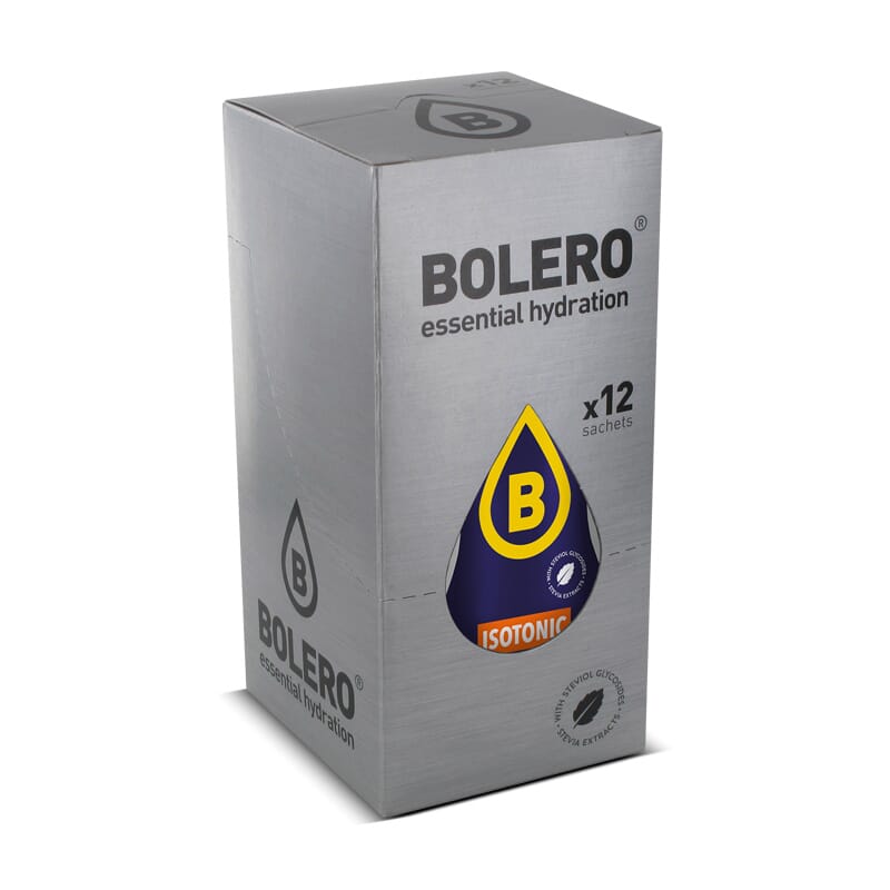 BOLERO ISOTONICO NARANJA (CON STEVIA) 12 Sobres de 9g 