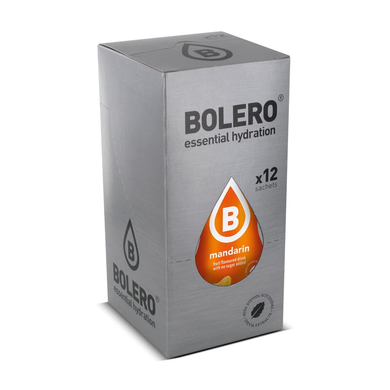 BOLERO MANDARINA (CON STEVIA) 12 Sobres de 9g 