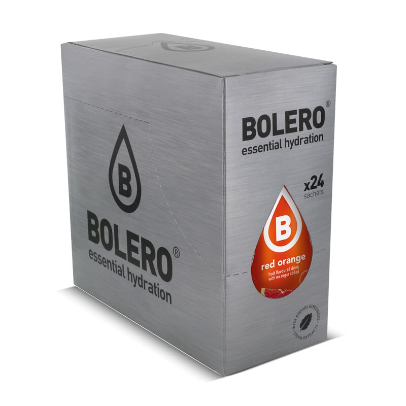 BOLERO NARANJA ROJA (CON STEVIA) 24 Sobres de 9g 