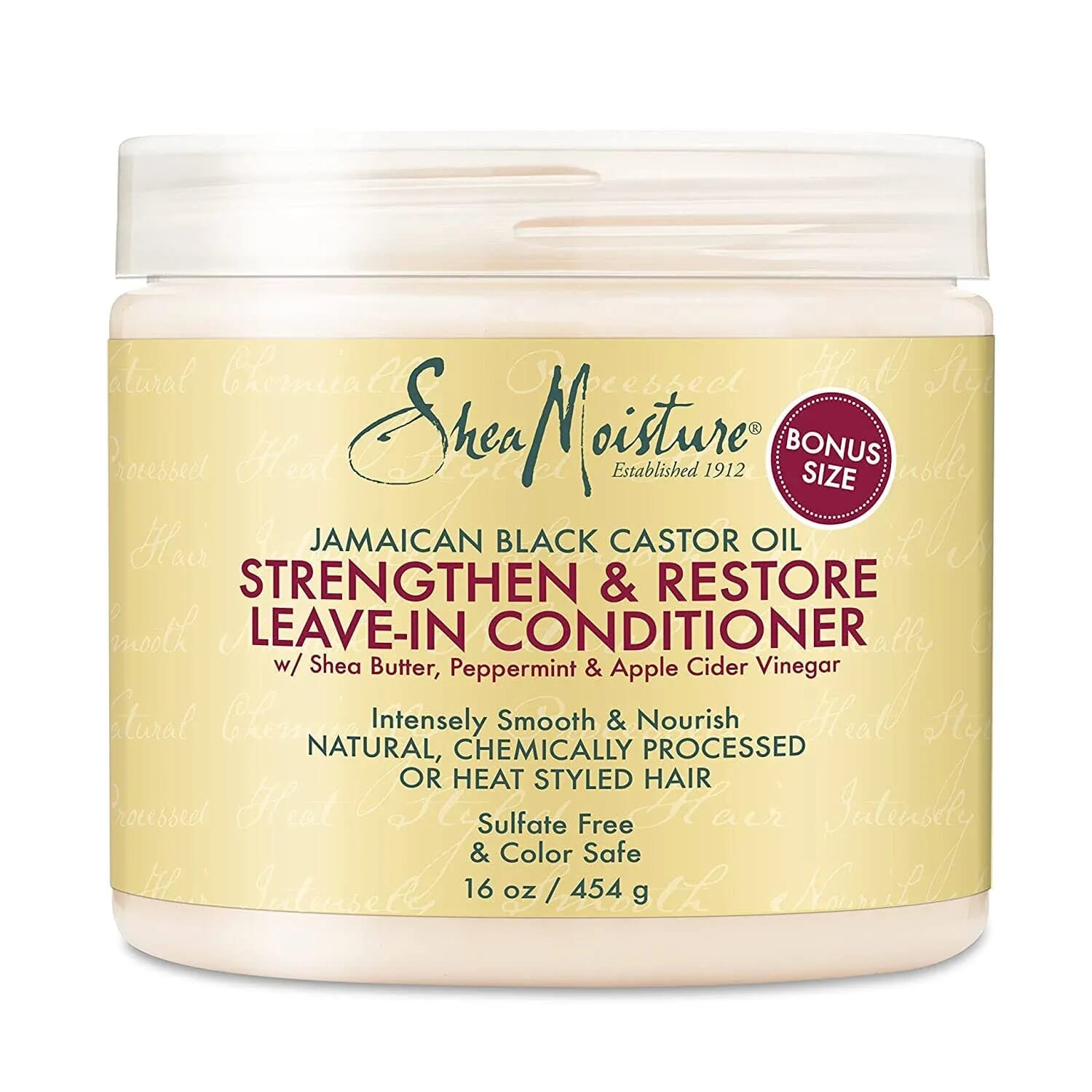 Shea Moisture Jamaican Black Castor Oil Leave-In Acondicionador 312g