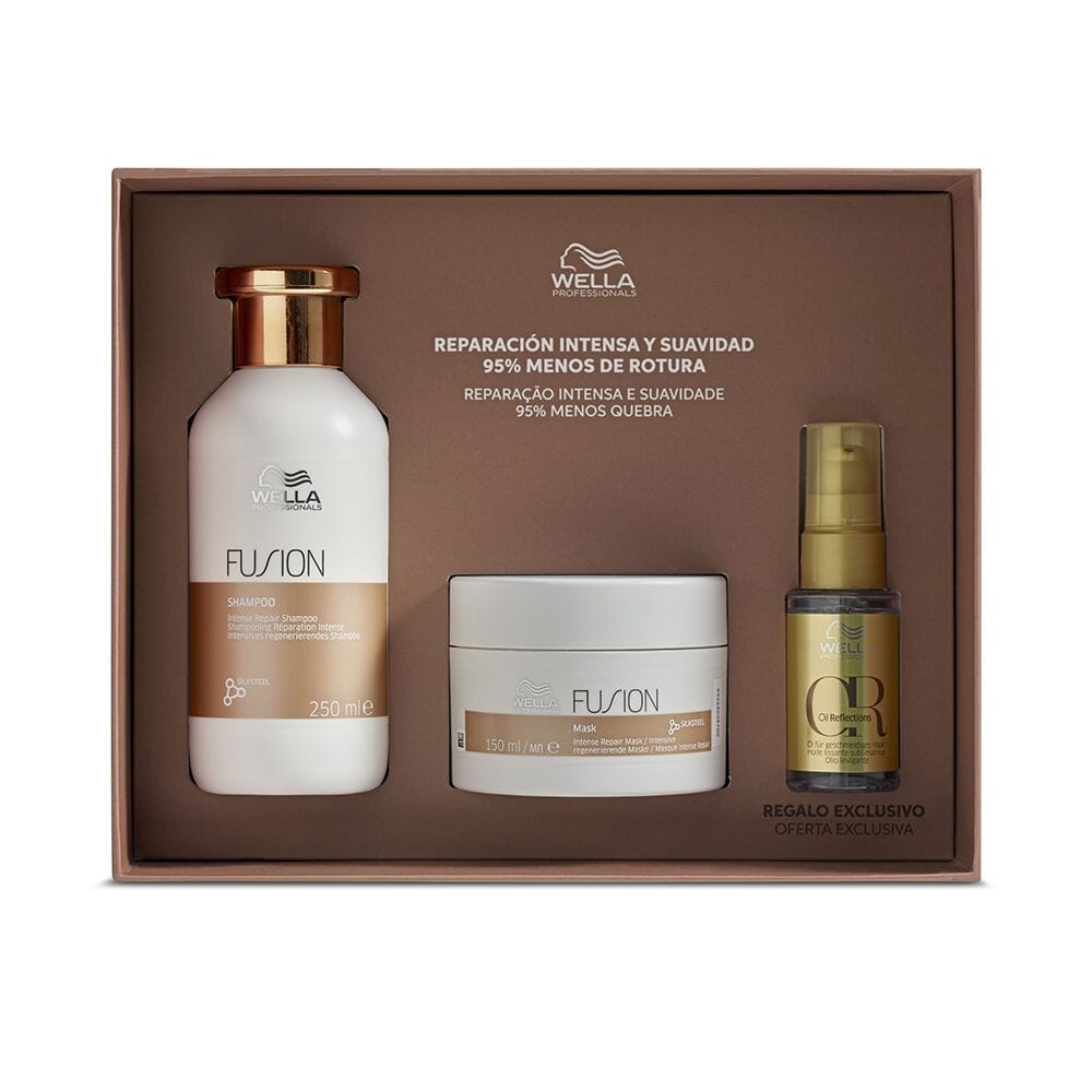 Pack Dañados Fusion Champu + Mascarilla + Aceite    