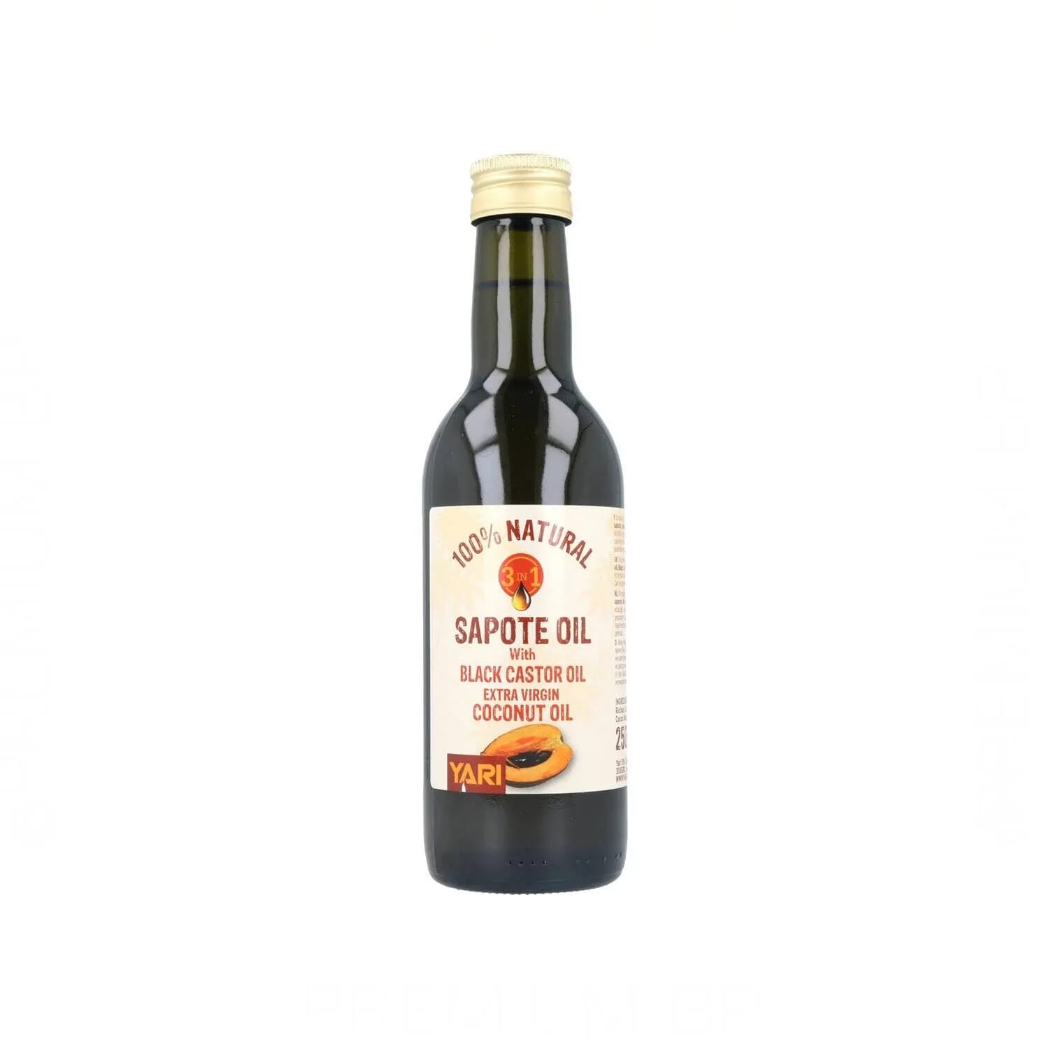 Natural Aceite De Zapote (Castor+Coco) 250 ml