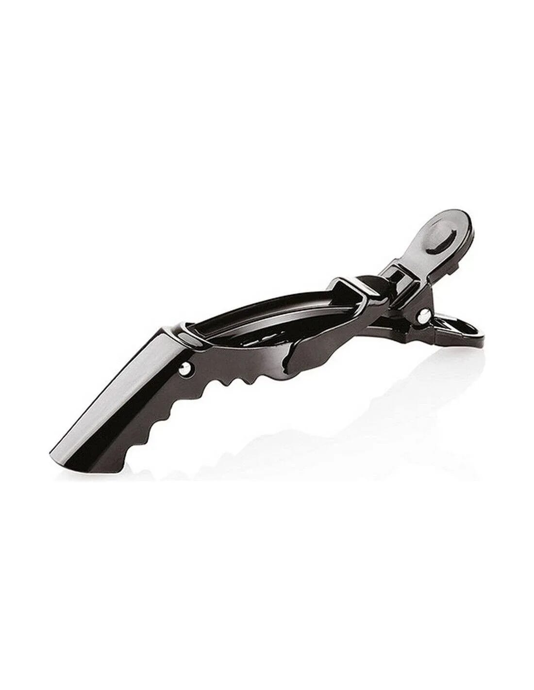 Pro Pinza Negra Plastico Tiburon 10 cm 6 Uds