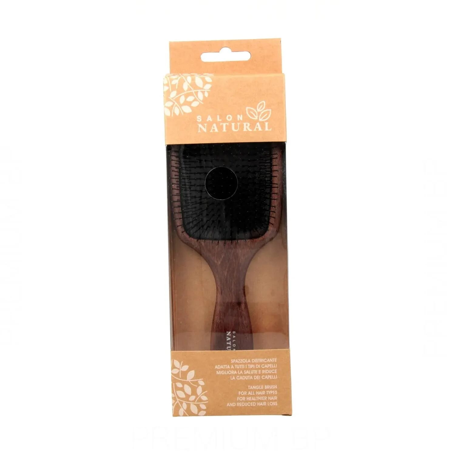 Profesional Cepillo Madera Desenredante Nylon