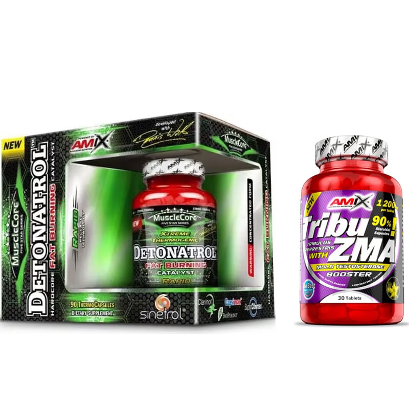 Pack Regalo Detonatrol 90 Caps + Tribu ZMA 30 Caps