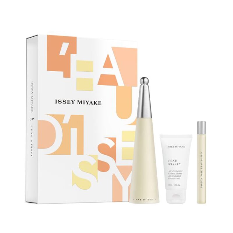 L'Eau D'Issey EDT 100 ml + Loción Corporal 50 ml + EDT 10 ml Lote