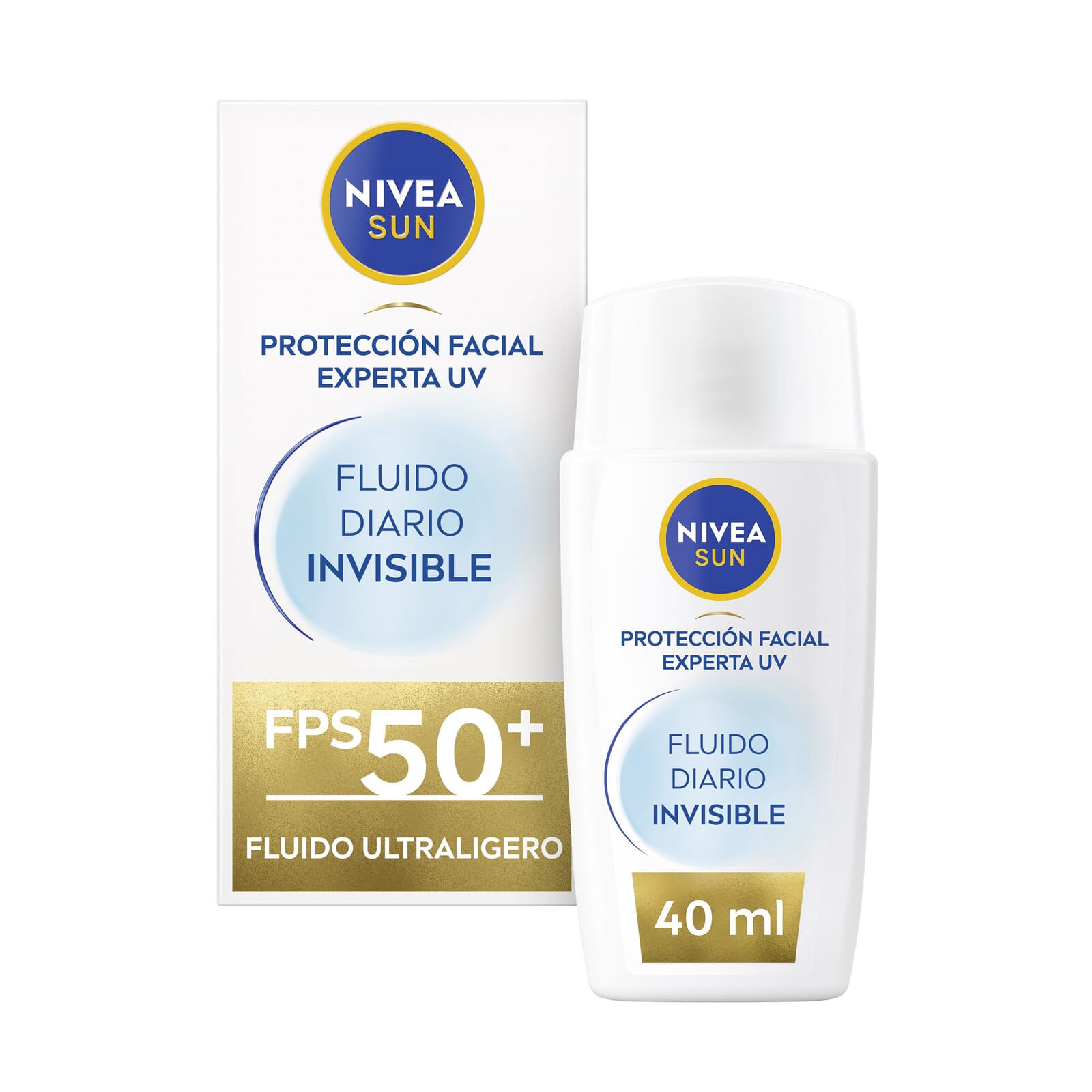 Fluido Facial Invisible SPF50+ 40 ml