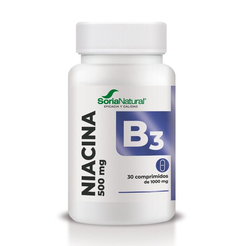 Niacina 500 mg B3 30 Caps