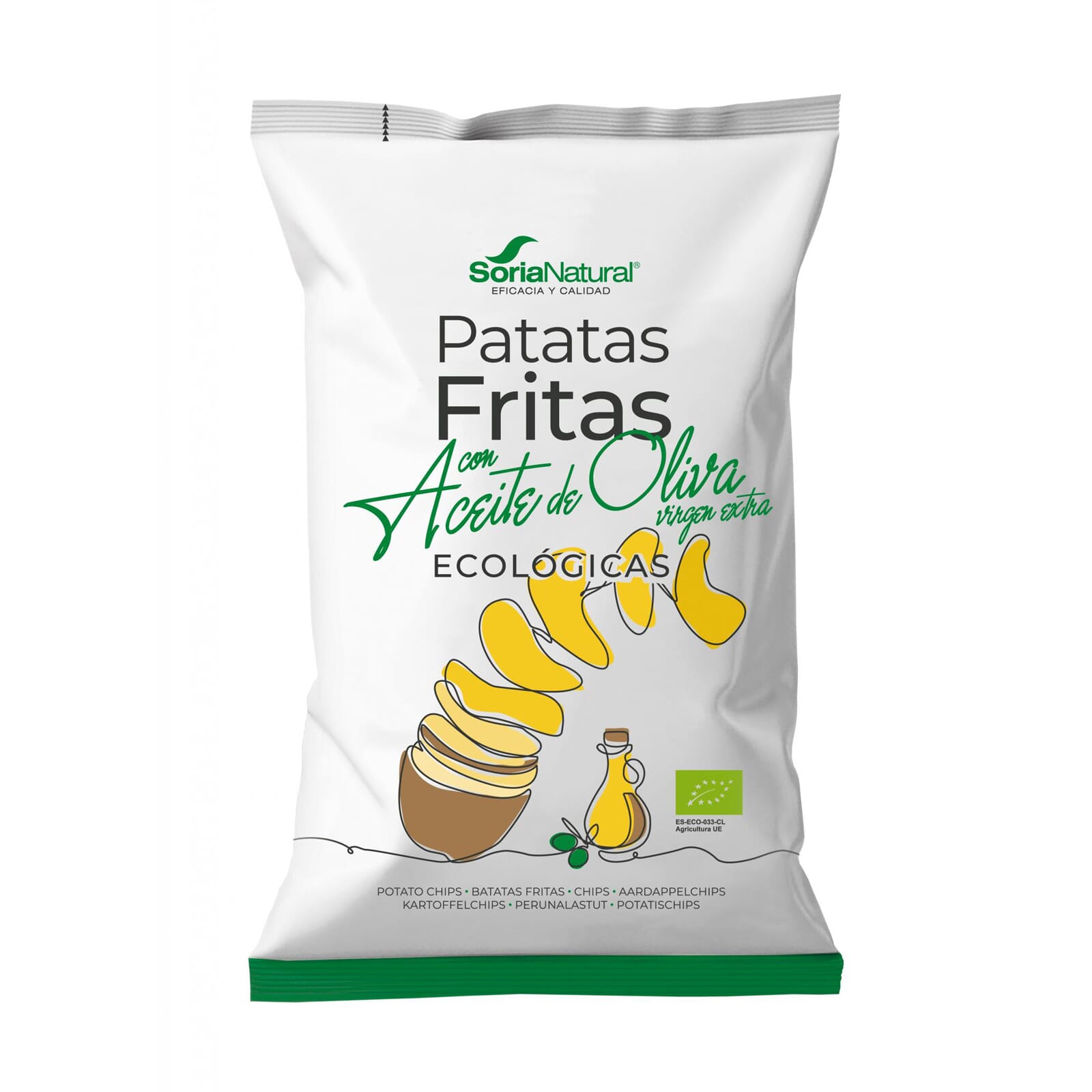 Patatas Fritas Con Aceite De Oliva Eco 100g