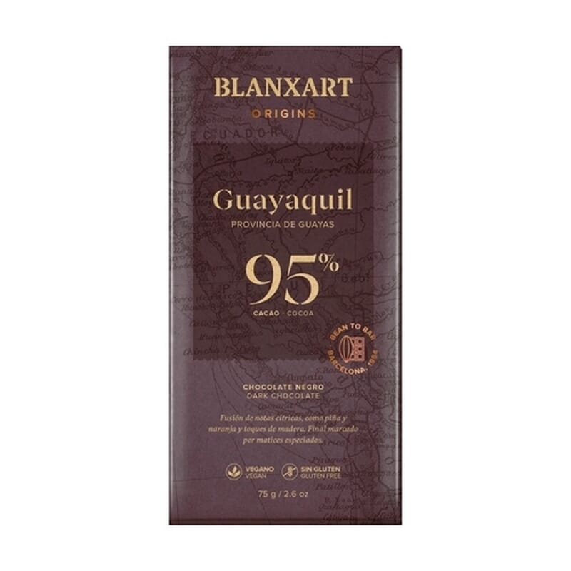 Dunkle Schokolade 95% Guayaquil 80g
