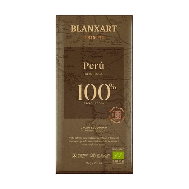 Chocolate Negro 100% Peru Eco 80g