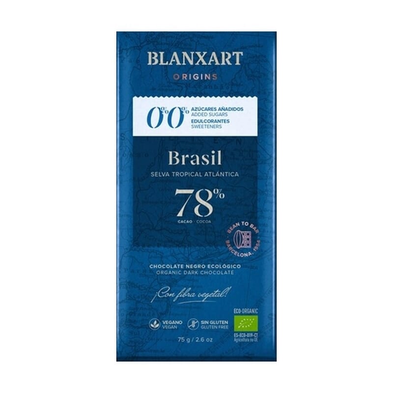 Chocolate Brasil 78% Saase Eco 80g