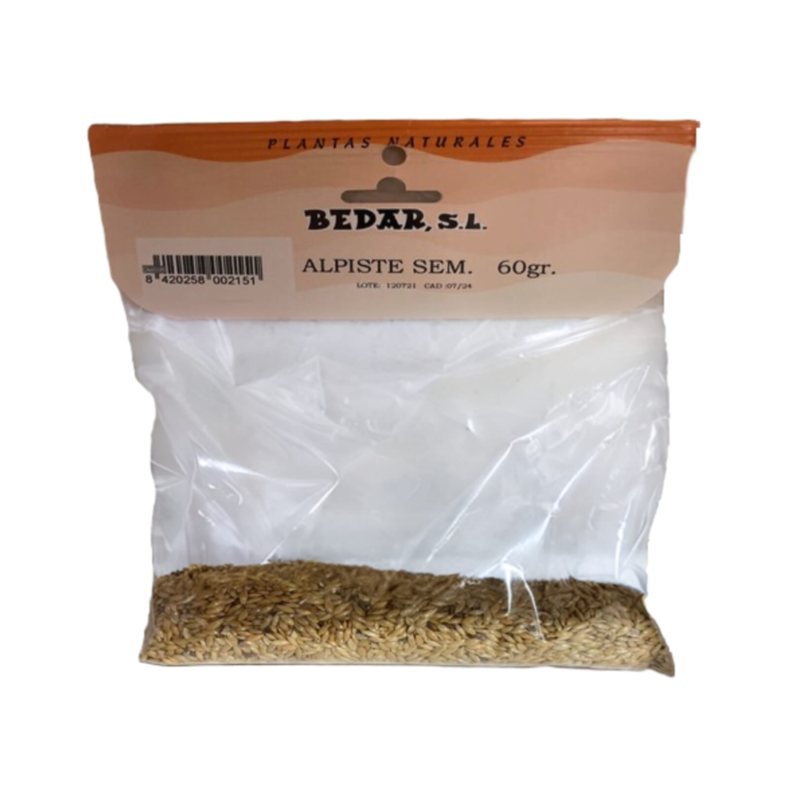 Alpiste Semillas 60g de Bedar