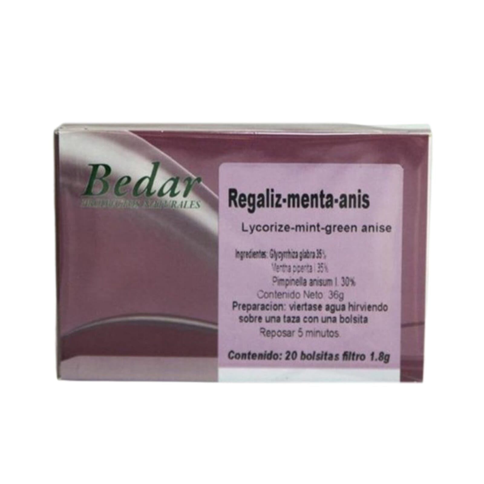 Infusion Regaliz Menta Anis 20 Sobres