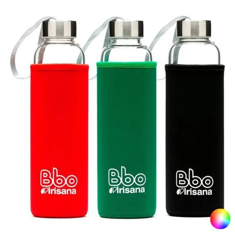 Bbo Borosilicato Neopreno Rojo 550 ml
