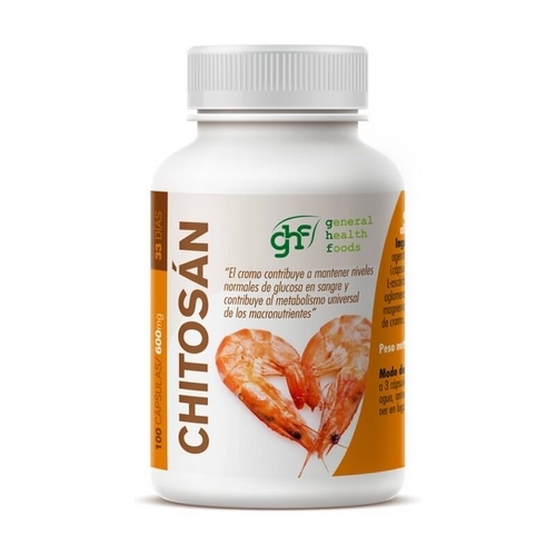 Chitosan 500 Mg 100 Caps de GHF