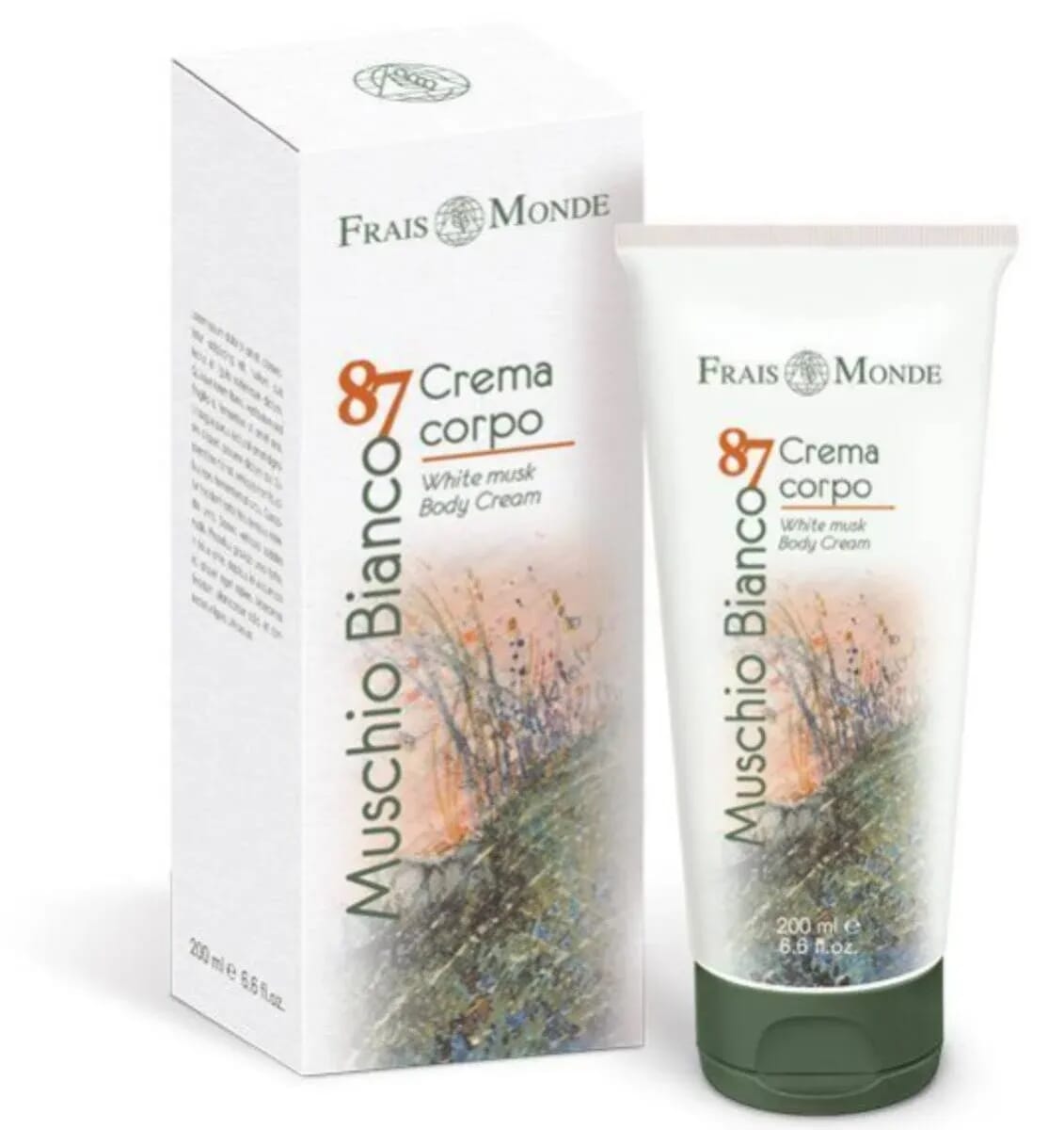 Crème Corporelle Musc Blanc 200 ml