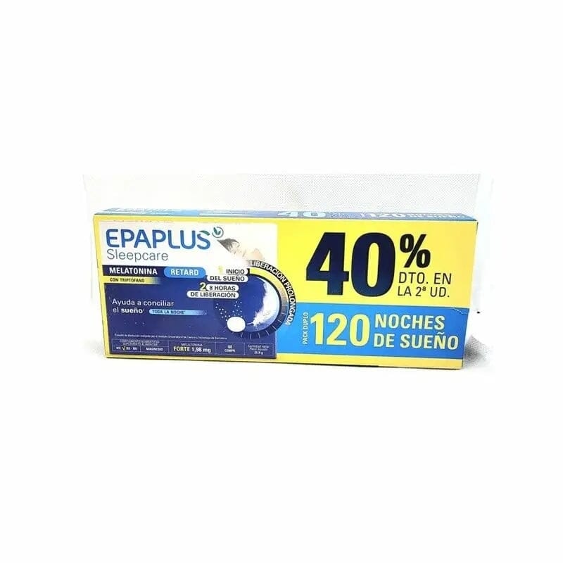 Melatonina Retard Triptofano 60 Tabs de Epaplus