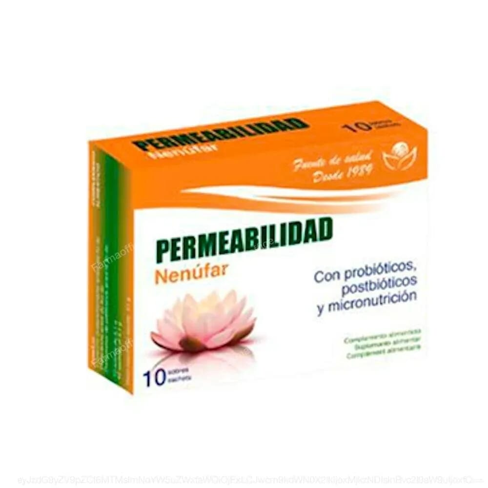 Permeabilidad Nenufar 10 Sobres