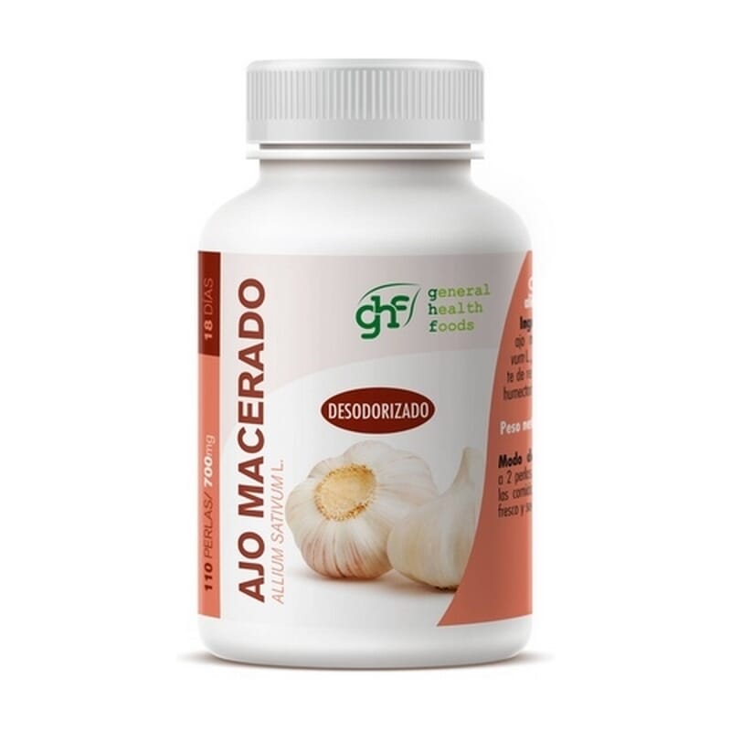 Ajo Macerado 700 Mg 110 Perlas de GHF