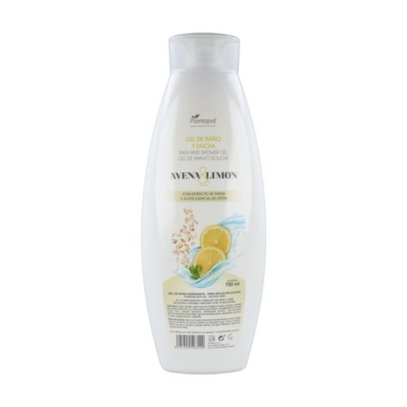Gel Bain Avoine Citron 750 ml