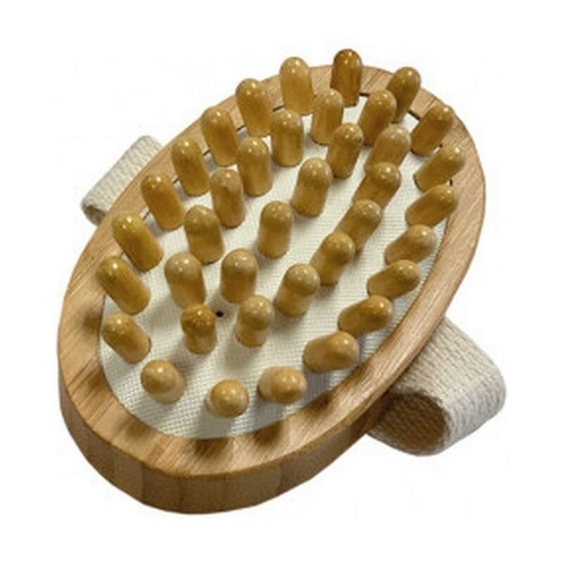 Cepillo Masaje Anticelulitis Bambu