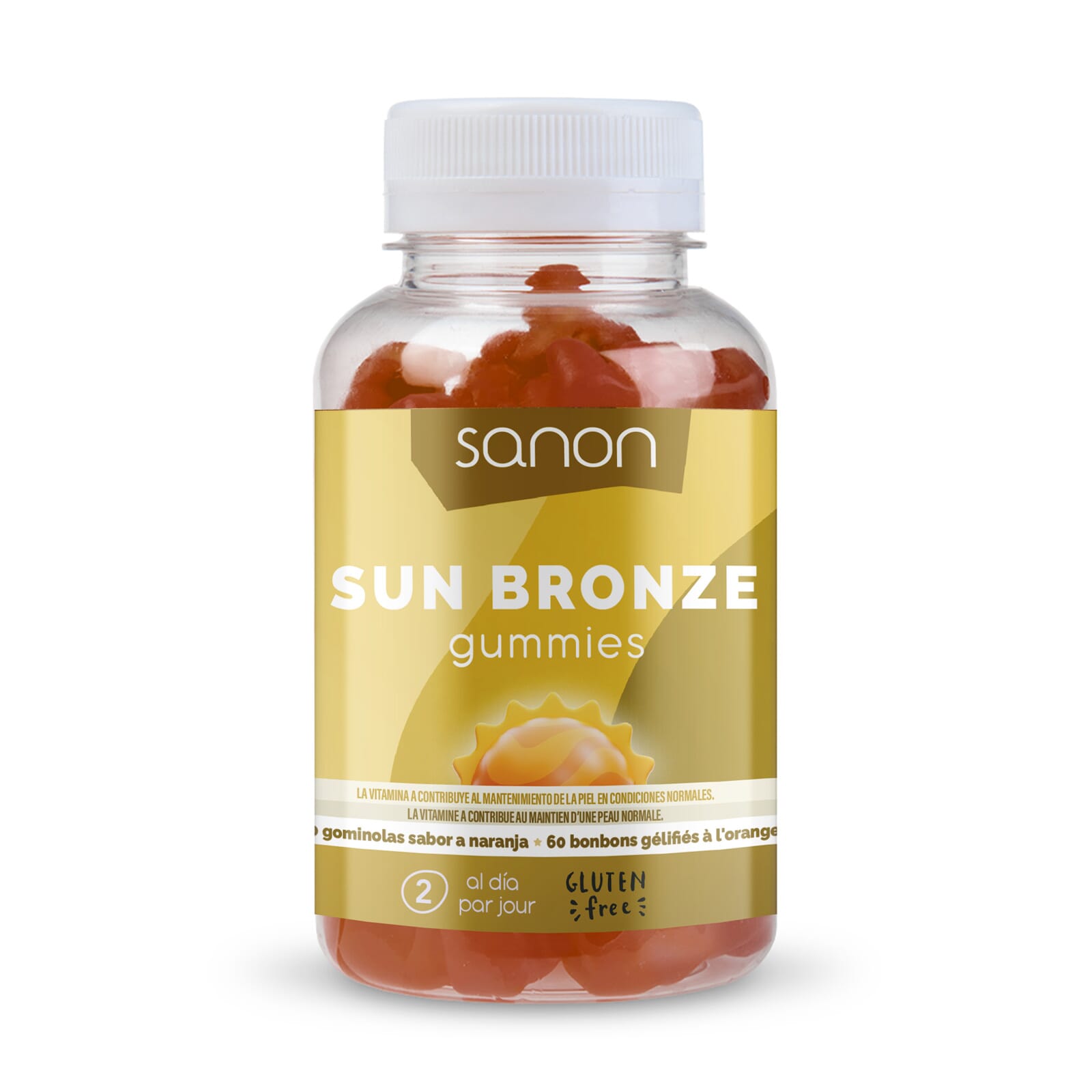 Sanon Sun Bronze Gummies 60 Gominolas