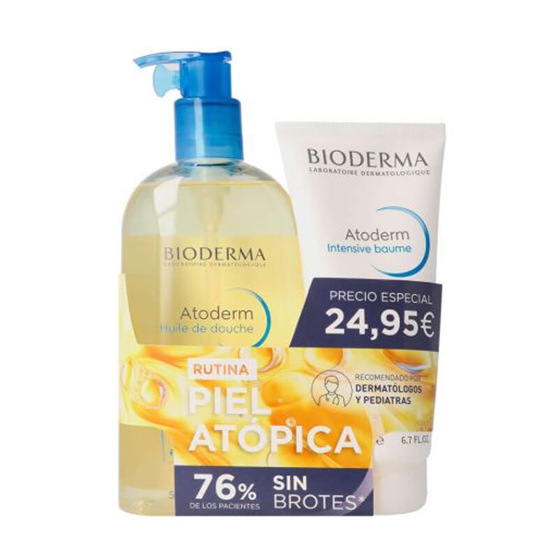 Atoderm Intensive Baume 200 ml + Atoderm Aceite de ducha 1 L
