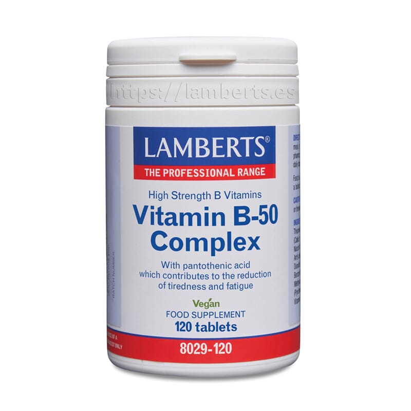 Vitamin B-50 Complex 120 Tabs