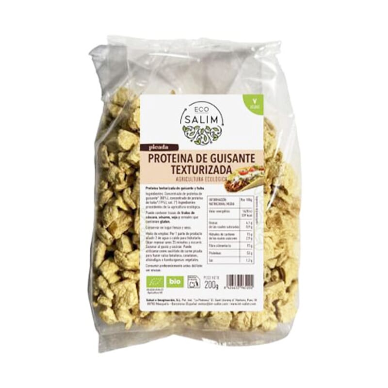 Proteína De Guisante Texturizada Picada Eco 200g