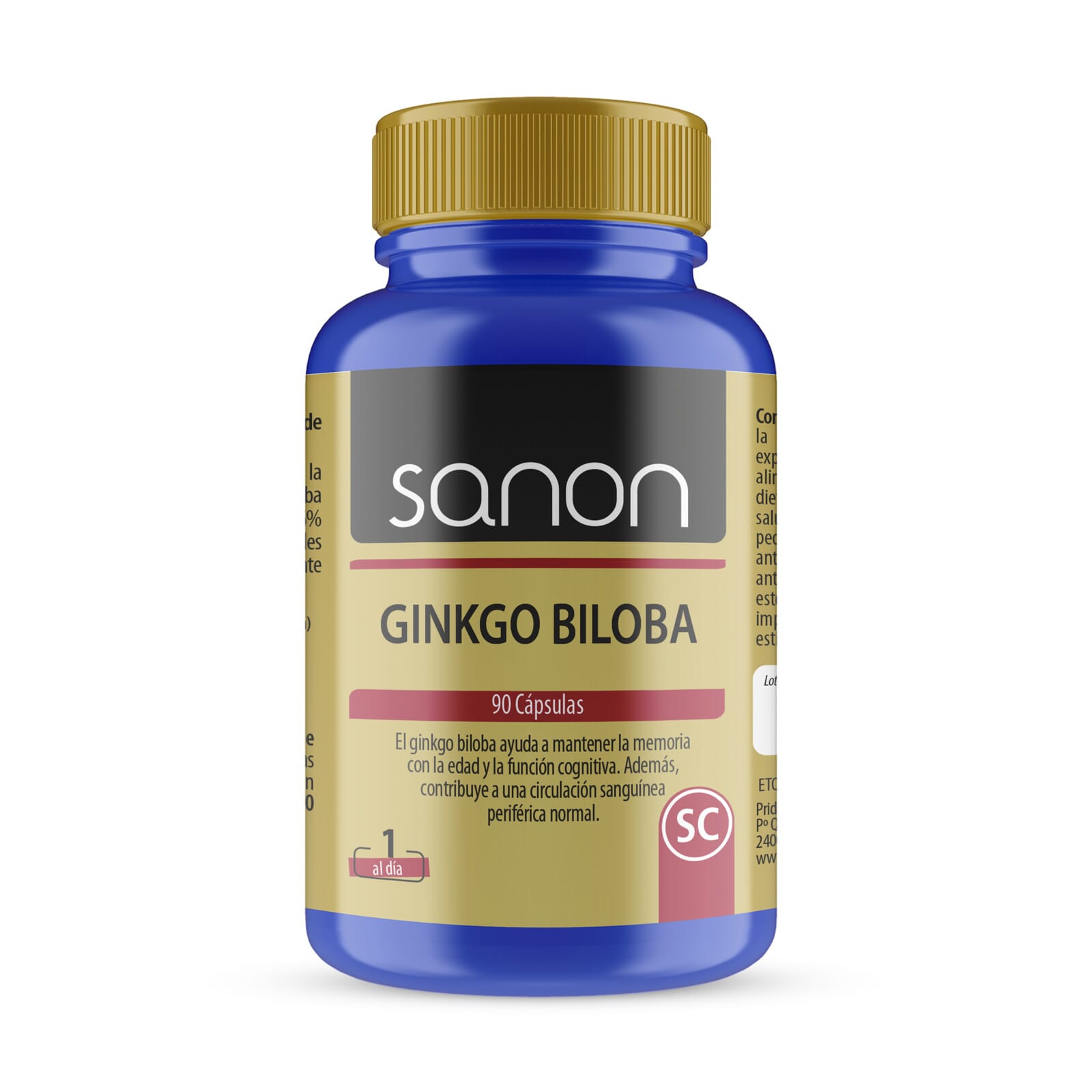 Sanon Ginkgo Biloba 90 Caps