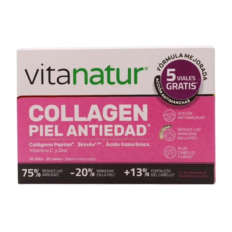 Vitanatur Collagen Piel Antiedad 30 Viales