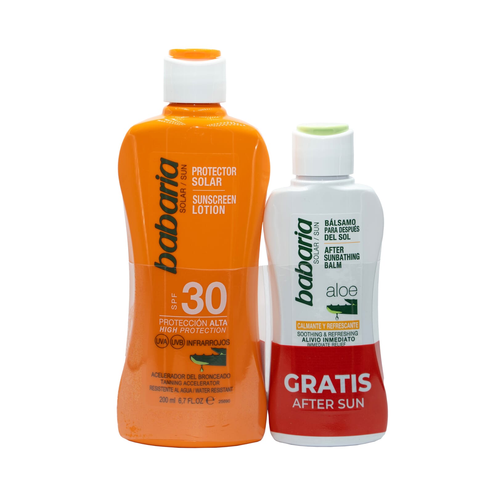 Leche Protector Solar Aloe SPF30 200 ml + After Aloe