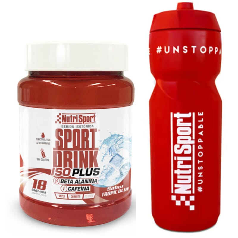 Sport Drink Iso Powder Plus + Bidon 900g