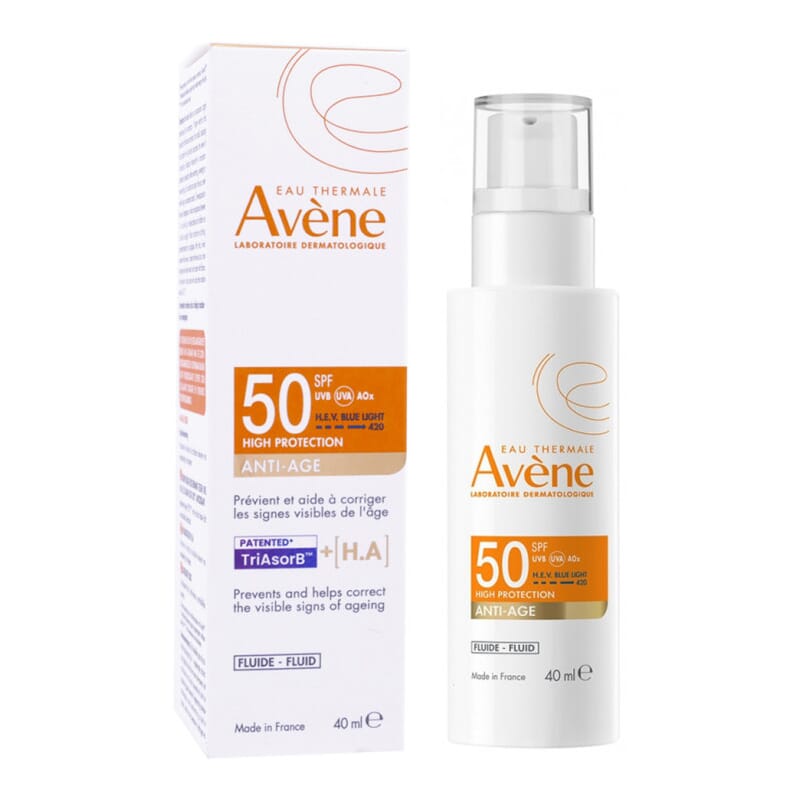 Eau Thermale Fluido Anti-Invecchiamento SPF50 Pelli Sensibili 40 ml