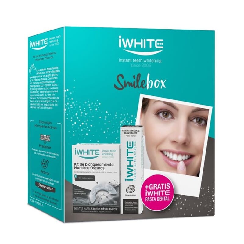 Iwhite Pack Kit Manchas 10 moldes + Pasta Re Regalo