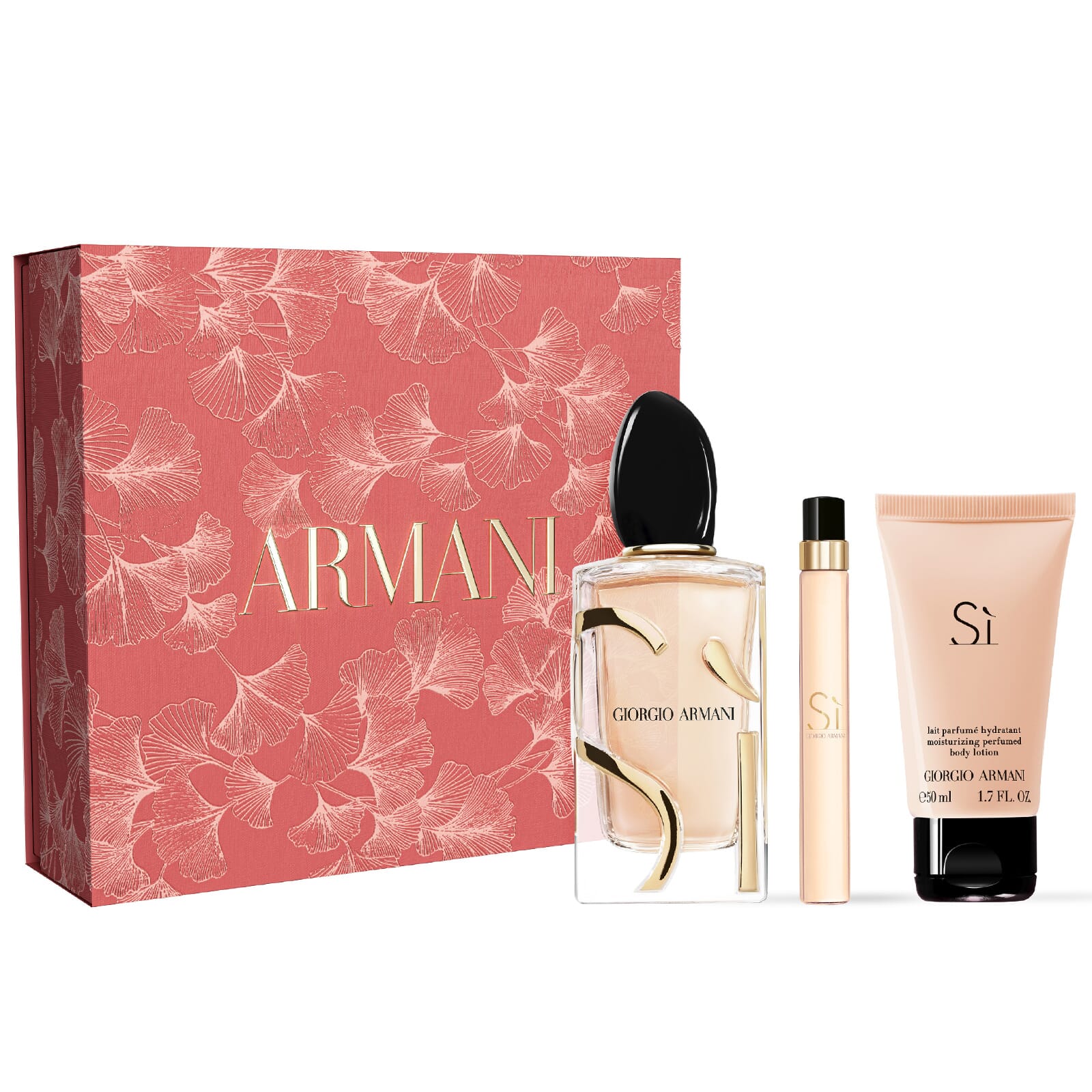 Sì EDP 100 ml + EDP Mini 10 ml + Body Lotion 50 ml Lote