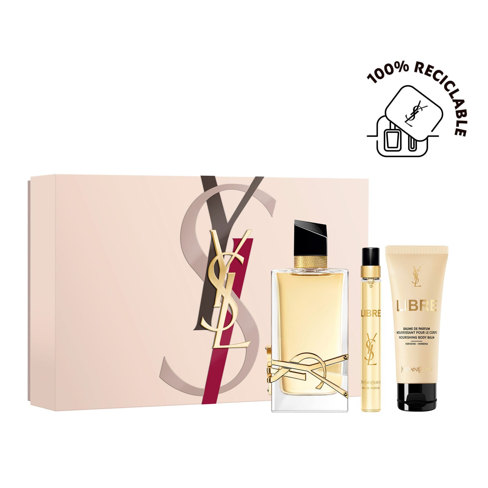 Libre EDP 90 ml + EDP Mini 10 ml + Body Balm 50 ml Lote