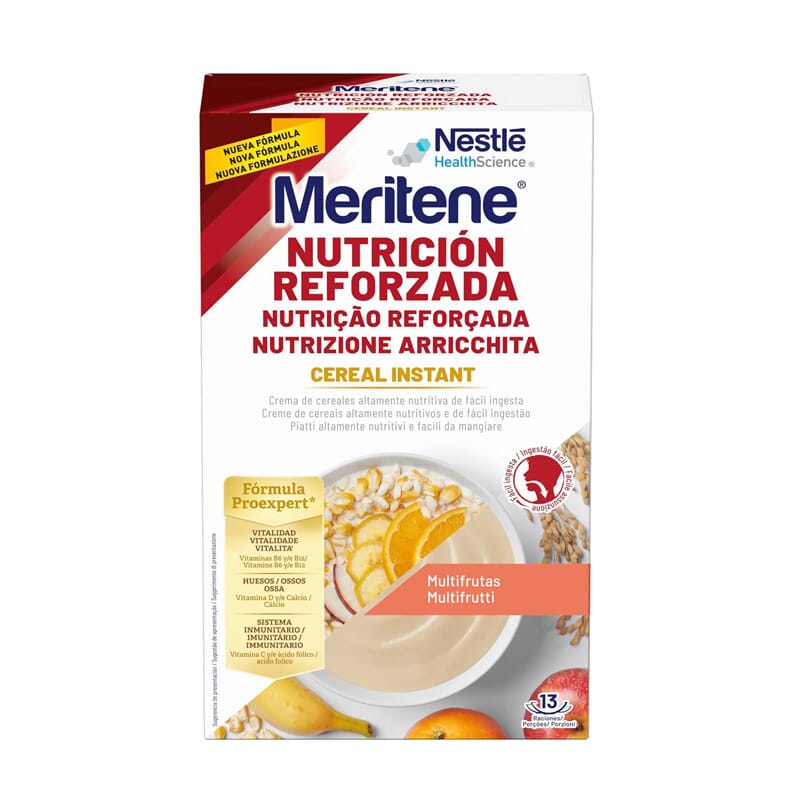 Nutrición Reforzada Cereal Instant Multifrutas 520g de Meritene